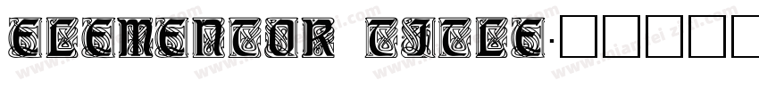 elementor title字体转换